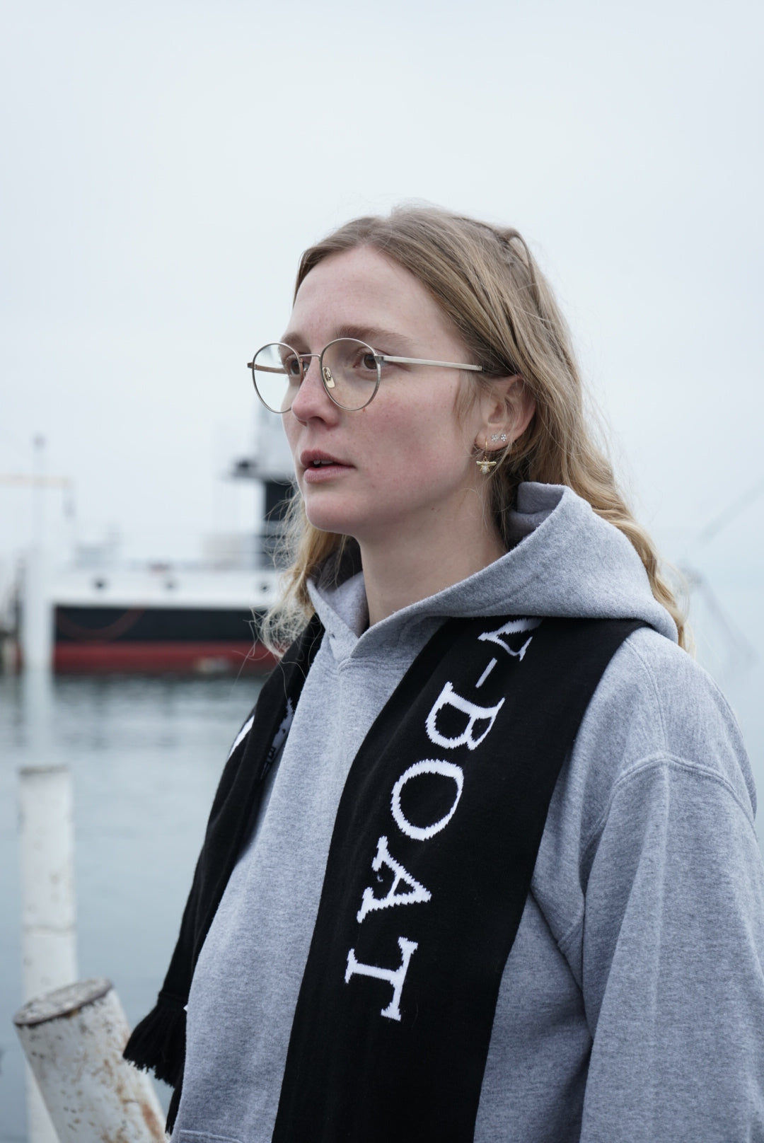 Frozen-Boat Scarf